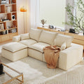 107" L Shaped Modular Sectional Couches for Living Room