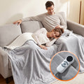 Flannel & Sherpa Electric Heated Blanket