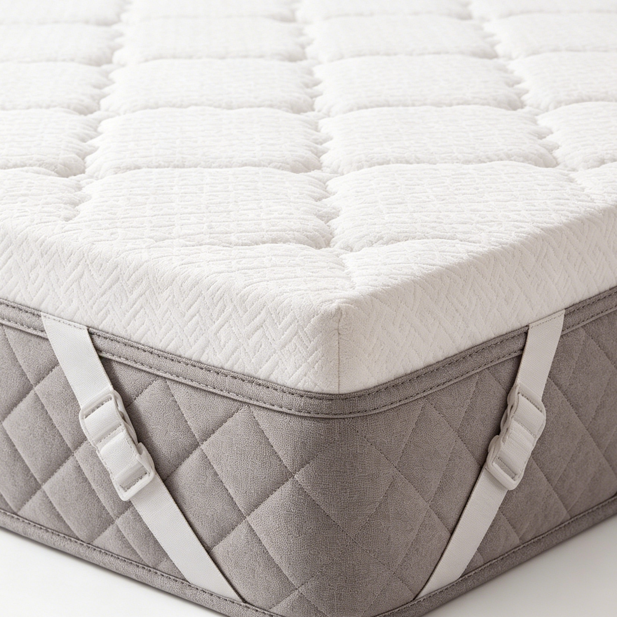 3 Inch Memory Foam Mattress Topper Cooling Bed Topper (with Removable & Washable Bamboo Cover)